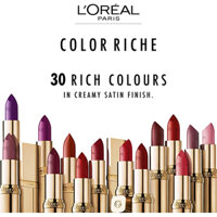 Son Môi L'Oreal Paris Colour Riche 0.13 Oz /185 Prosperous Red/186 Lovely Red/188 Respected Red/190 Hopeful Red/189 Ambi