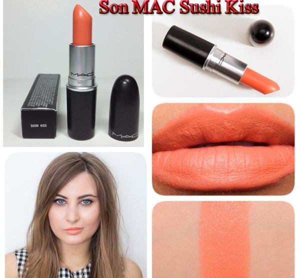 son môi MAC Lipstick Sushi Kiss