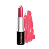 Son môi màu hồng cánh sen Kiss Mineral Vegan Lipstick Marvellously Magenta