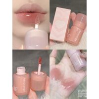 Son môi màu xám thủy tinh giả kim cương Son bóng nước lớn, son môi nude có độ bóng thấp, dưỡng ẩm và hydrat hóa