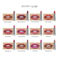 Son môi Maybelline New York ColorSensational Lipcolor 4,2g-665/695/683/681/682/680/686/660/675/687/691/ (Mỹ)