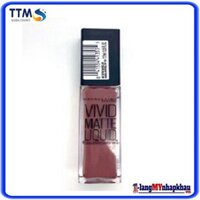 Son môi nước màu be Maybelline Color Sensational Vivid Matte Liquid Lipstick