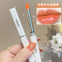 Son môi phong cách mới [Bộ sưu tập 1.9000 người] Son dưỡng môi đổi màu NOVO Son dưỡng môi Son dưỡng ẩm Dưỡng ẩm lâu trôi không phai màu Tiệc sinh viên Giá rẻ Niche Thương hiệu Nữ