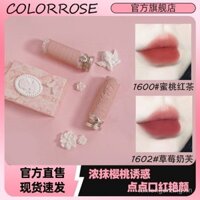 Son môi phong cách sinh viên mới, màu trà sữa, son màu đậu đỏ, son lì dưỡng ẩm