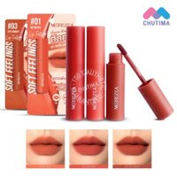 Son môi siêu mềm và siêu lì Merrezca Soft Feelings Lip Tattoo 2 g. -auth Thai_mypham.sukem