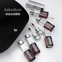 Son môi Velvet Lip Glaze Matte Soft Mist Low Saturation của Kakashow, giá cả phải chăng, màu Cherry Bean Paste C355