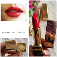 Son môi ysl Rouge Pur Couture 01