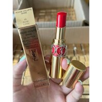 Son môi YSL Volupte Shine 45 tone đỏ hồng cherry