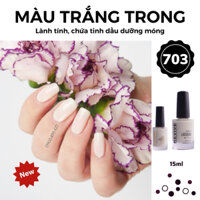 Sơn móng màu trắng trong - Mã 703