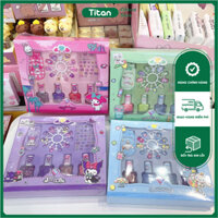 Sơn móng tay 2in1 Sơn móng tay thường cho bé tự khô không cần hơ máy không độc hại bóc được