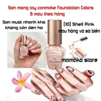 Sơn móng tay Canmake Nail Tokyo foundation Color màu 10 màu hồng vỏ sò,màu văn phòng công sở