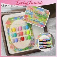 Sơn móng tay gel huỳnh quang COD đa chức năng Dopamine Gel móng tay Bộ dụng cụ làm móng nghệ thuật mini Sơn móng tay huỳnh quang khắc 3D XEIJAYI Gel móng tay màu sắc sống động Kích thước di động 【LuckyFurnish】