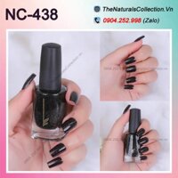 Sơn Móng Tay Hữu Cơ Màu Tím Than - Kim Tuyến 438 - Hàng Mỹ Chính Hãng - The Naturals Collection