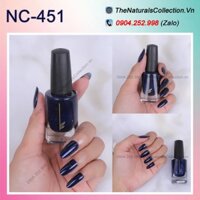 Sơn Móng Tay Hữu Cơ Màu Xanh Biển Đậm 451 - Hàng Mỹ Chính Hãng - The Naturals Collection