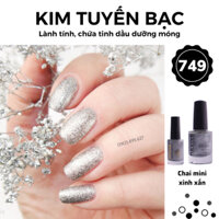 Sơn móng tay kim tuyến bạc - mã số 749