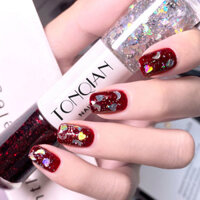 Sơn móng tay Màu mới Không đóng chai Nhanh khô không uốn cong Người ảnh hưởng lâu trôi Bán chạy Nhật ký thủy tinh màu