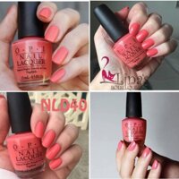 SƠN MÓNG TAY OPI - NLD40 - TIME FOR A NAPA