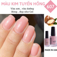 Sơn móng tay Organics Naturals Revive Chính Hãng Mỹ USA - Màu Kim Tuyến Hồng mã 607