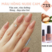 Sơn móng tay Organics Naturals Revive Chính Hãng Mỹ USA - Màu Nude Cam mã 753