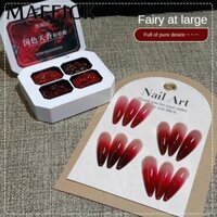 Sơn móng tay Phấn má hồng dạng gel Pat Nail Poilsh 4 màu Sơn móng tay dạng gel Pat Pat Glue Annies 【bluey】