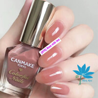 Sơn Móng Tay Thạch Canmake Tokyo Japan Nhật Bản Nội Địa Sơn Móng Chân N70 Rose milk tea Hồng nâu