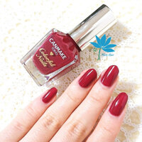 Sơn Móng Tay Thạch Canmake Tokyo Japan Nhật Bản Nội Địa Sơn Móng Chân Màu N02 Chic Bordeaux Đỏ nâu sang trọng