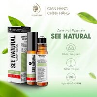 Son nách khử mùi SeeNatural Khử mùi hôi nách, Lăn khử mùi ngăn tiết mồ hôi 72h - 10ml