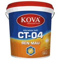 Sơn ngoại thất cao cấp KOVA CT-04 BỀN MÀU - THÙNG 16L