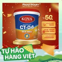 Sơn ngoại thất cao cấp KOVA CT-04 BỀN MÀU - lon 3.5L