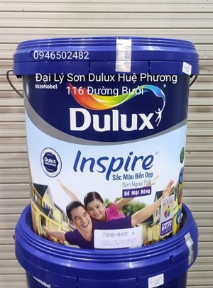 Sơn ngoại thất Dulux Inspire bề mặt bóng 79AB - 18 lít