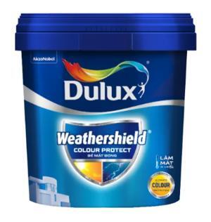 Sơn ngoại thất Dulux Weathershield Colour Protect bóng E023 - 5 lít