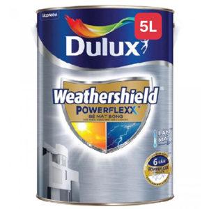 Sơn ngoại thất Dulux Weathershield Powerflexx mờ GJ8 - 5 lít