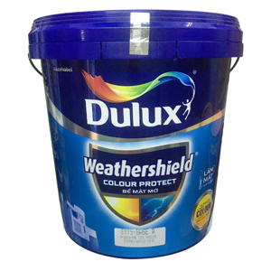 Sơn ngoại thất Dulux Weathershield Colour Protect mờ E015 - 15 lít