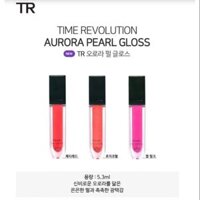 Son Nhũ Bóng Ngọc Trai Dưỡng Môi Cao Cấp Time Revolution Aurora Pearl Gloss