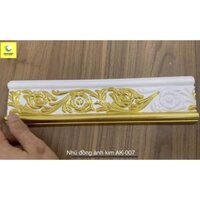 Sơn Nhũ Đồng Nano Ánh Kim AK-007 Trên Phào Chỉ, Thạch Cao, Bê Tông, Sắt Mỹ Thuật