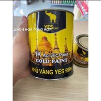 Sơn Nhũ Vàng 24K (Pha Dung Môi) 1K Yes Sơn sắt thép