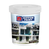 Sơn Nippon Super Matex (Dòng sơn ngoài nhà, màu trắng, 5 lít)