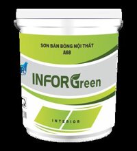 SƠN NỘI THẤT BÓNG NHẸ INFOR GREEN A68 20.8KG