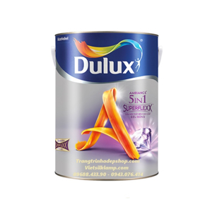 Sơn nội thất Dulux Ambiance 5 in 1 Superflexx siêu bóng Z611B mờ lon 1L