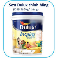Sơn nội thất Dulux chiết lẻ 5kg/thùng.Trang trí nhà cửa giá rẻ.