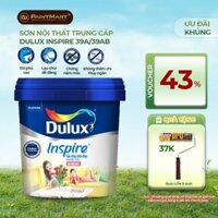 Sơn nội thất Dulux Inspire bề mặt bóng 39AB lon 5L