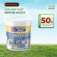 Sơn nội thất Nippon Matex 18L
