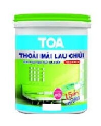 Sơn nội thất Toa Thoải mái lau chùi màu trắng 5 Lit