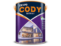 Sơn nước bóng ngoài trời Oexpo cody satin 6+1 18L