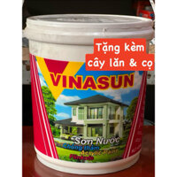 SƠN NƯỚC CHỐNG THẤM VINASUN 5KG. TẶNG KÈM CỌ & LĂN