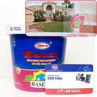 Sơn nước màu kem gạch cam đất Ngoài trời BEAUTY của URAI PAINTS 1 lít