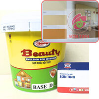 Sơn nước màu kem nhạt đậm vàng cam Nội thất Trong nhà BEAUTY của URAI PAINTS 1 lít