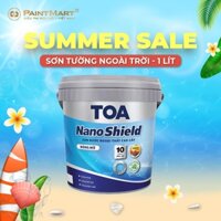 Sơn nước ngoại thất cao cấp Toa Nanoshield 875ml