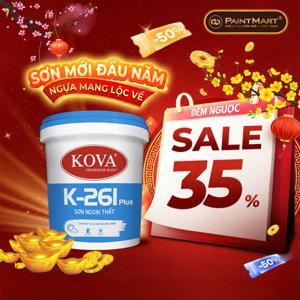 Sơn nước ngoại thất Kova K-261 - 20kg