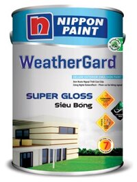 Sơn Nước Ngoại Thất NIPPON Weathergard Siêu Bóng - 5L
